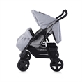 Stroller TWIN with cover Cool GREY