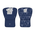 Double-Faced Soft Cushion DARK BLUE FRIENDS