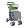 Baby Stroller APOLLO SET with footcover GREEN&GREY CAR