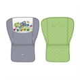 Double-Faced Soft Cushion GREEN&GREY CAR