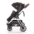 Παιδικό καρότσι ANGEL 3in1 με ποδόσακο BLACK