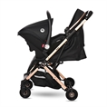 Baby Stroller MYLA Black with car seat COMET Black *option