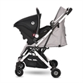 Baby Stroller MYLA Grey with car seat COMET Black *option