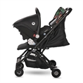 Baby Stroller MYLA Tropical FLOWERS with car seat COMET Black *option