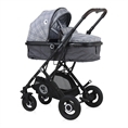 Combi Stroller SENA SET with pram body Grey SQUARED