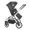 Combi Stroller RAMONA 3in1 with cover Silver STRIPE