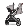 Παιδικό καρότσι STORM OPALINE Grey με κάθισμα αυτοκινήτου COMET Grey *επιλογή