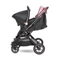Παιδικό καρότσι STORM Rose QUARTZ με κάθισμα αυτοκινήτου COMET Black *επιλογή