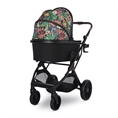 Baby Stroller GLORY 2in1 with pram body Tropical FLOWERS