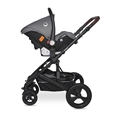 Baby Stroller BOSTON DOLPHIN Grey with car seat COMET OPALINE Grey */option/
