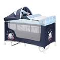Baby Cot SAN REMO 2 Layers Plus Rocker Blue BEAR