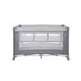 Baby Cot TORINO 2 Layers Grey STRIPED ELEMENTS