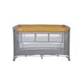 Baby Cot TORINO 2 Layers Lemon Curry FLORAL