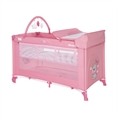 Baby Cot NOEMI 2 Layers Plus Rose Velvet UNICORN