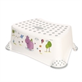 Step Stool HIPPO - White/Grey