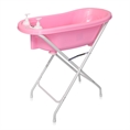 Vasca 88 cm + Termometro + Riduttore Bagnetto + Supporto / Pink