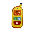 Mobile with orange body&yellow display