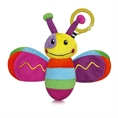 Plush rattle Buterfly