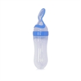 Silicone Squeeze Feeder 90 ml. - Blue