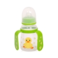 Bottle with two handles 125 ml. - Green Chicken