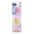 Botella deportiva con pajita 330 ml - Pink /embalaje/