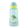 Botella deportiva con pajita 330 ml - Green
