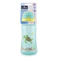 Botella deportiva con pajita 330 ml - Green /embalaje/