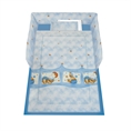 Set 5 Parts + Cot Bumper Standart - Sleepy Hat Blue