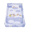 Set 5 Parts + Cot Bumper Big - Hippo Violet