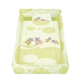 Set 5 Parts + Cot Bumper Big - Hippo Green