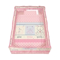 Set 5 Parts + Cot Bumper Big - Pink Friends