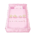 Set 5 Parts + Cot Bumper Big - Superstar Bears Pink