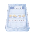 Set 5 Parts + Cot Bumper Big - Superstar Bears Blue