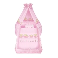 Set 6 Parts + Cot Bumper Big + Canopy Fabric - Superstar Bears Pink