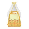 Set 6 Parts + Cot Bumper Big + Canopy Net - Ladybug Yellow