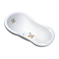 Draining Bathtub RAINBOW 84 cm - White