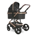Baby Stroller BOSTON+ADAPTERS with pram body BLACK
