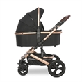 Baby Stroller BOSTON+ADAPTERS with pram body BLACK