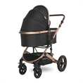 Baby Stroller BOSTON+ADAPTERS with pram body BLACK