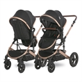 Baby Stroller BOSTON+ADAPTERS with seat unit BLACK