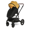 Baby Stroller BOSTON+ADAPTERS with cover Lemon CURRY
