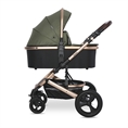 Baby Stroller BOSTON+ADAPTERS with pram body LODEN Green