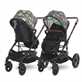 Baby Stroller BOSTON+ADAPTERS with seat unit Tropical FLOWERS