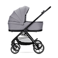 Carrozzina combinata VENICE 2in1 con cesta per neonato GREY